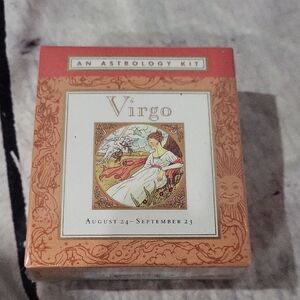 Virgo Astrology Kit - Red and White
